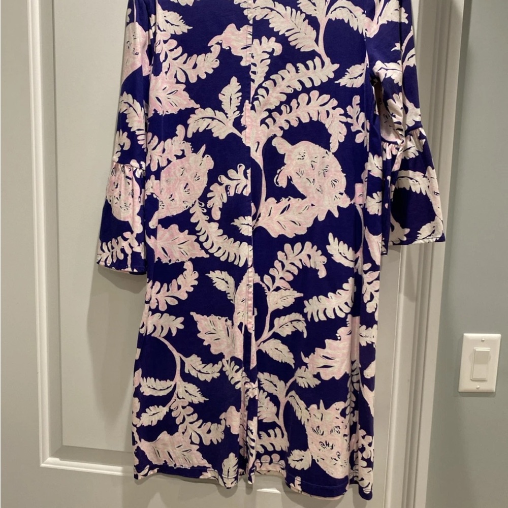 Lilly Pulitzer dress pink purple turtles